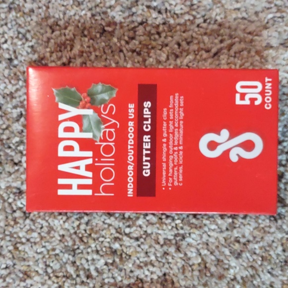 Outdoor Christmas Light Clips New - Picture 2 of 3